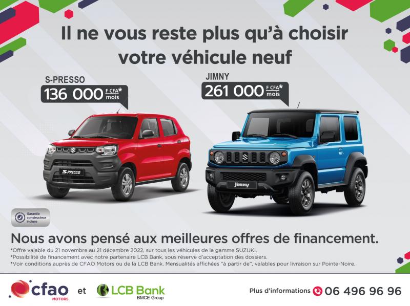CFAO Motors en partenariat avec LCB Bank, lance une opération exceptionnelle